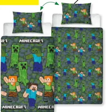 Posteľná bielizeň Minecraft