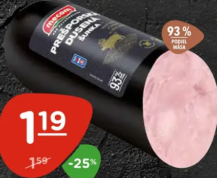 Mecom prešporská šunka dusená prémiová