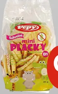 Vepy mini placky kukuričné