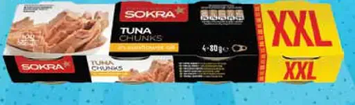 Sokra tuniak v slnečnicovom oleji XXL