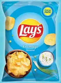 Lay's Vyprážané zemiakové lupienky s príchuťou smotanového syra a bylín