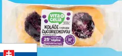 Vitacelia koláče bezgluténové s čučoriedkovou náplňou