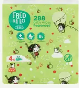 Fred&Flo vlhčené utierky
