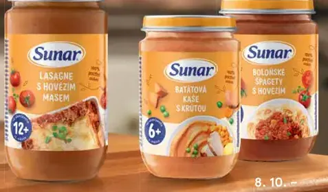 Sunar Príkrm lasagne s hovädzím mäsom