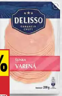 Delisso dusená šunka 75%