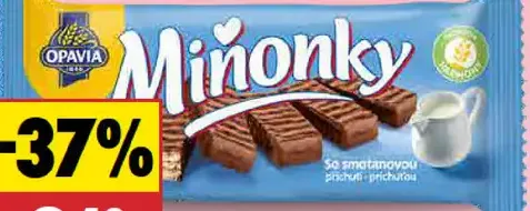 Opavia Miňonky smotanové
