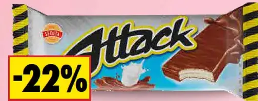 Sedita Oblátka Attack mliečna