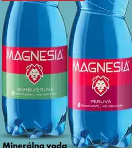 Magnesia Minerálna voda jemne perlivá