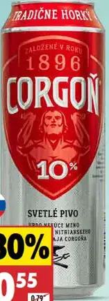 Corgoň svetlé pivo