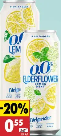 Edelmeister Radler citrón/citrón mäta