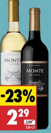 Monte da Serra Vino biele/červené