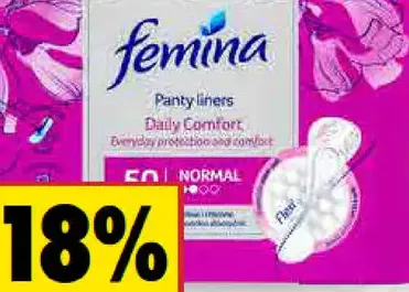 Femina Slipové vložky Daily Comfort
