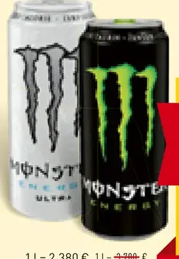 Monster energetický drink plechovka