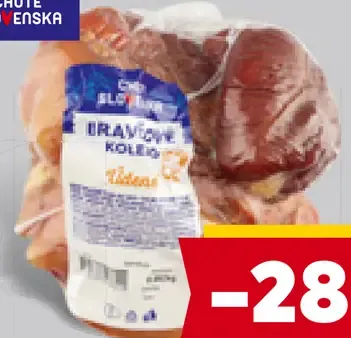 Chute Slovenska údené koleno bez kosti