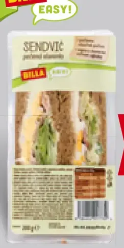 BILLA Easy pečená slaninka