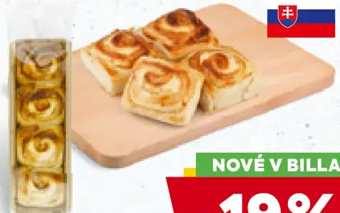 Kváskové osie hniezdo s tvarohovou náplňou
