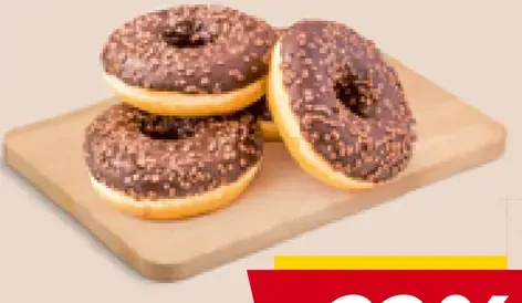 Donut s čokoládovou príchuťou