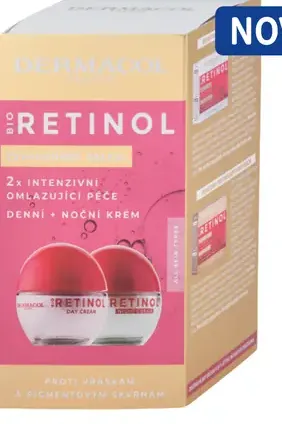 Dermacol Prague BIO Retinol denný pleťový krém nočný pleťový krém