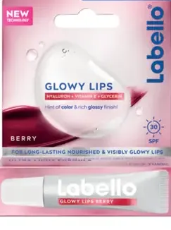 Labello Glowy Berry tónovací balzam na pery s OF 30