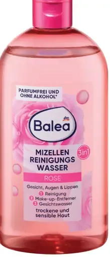 Balea micelárna čistiaca pleťová voda 3v1