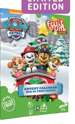 Fruit funk naturally PAW PATROL adventný kalendár