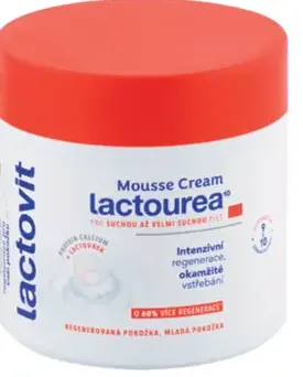 Lactovit lactourea hydratačný penový krém