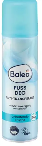 Balea antiperspirant v spreji na chodidlá