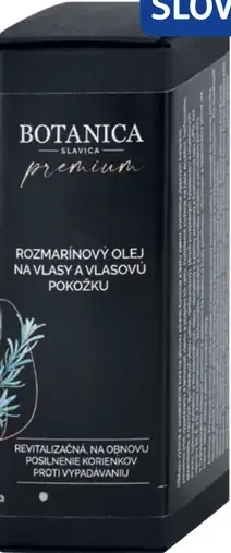 Botanica Slavica premium rozmarínový olej na vlasy