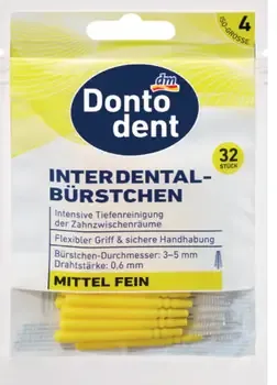 Dontodent medzizubné kefky
