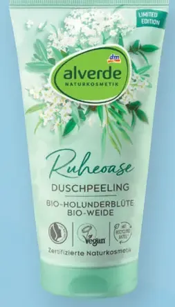 Alverde NATURKOSMETIK sprchovací telový peeling