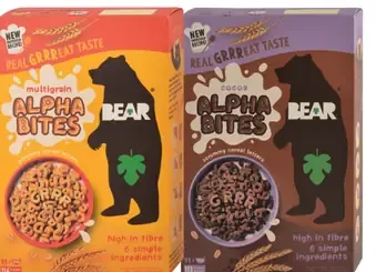 BEAR ALPHA BITES písmenkové cereálie