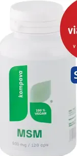 Kompava MSM kapsuly