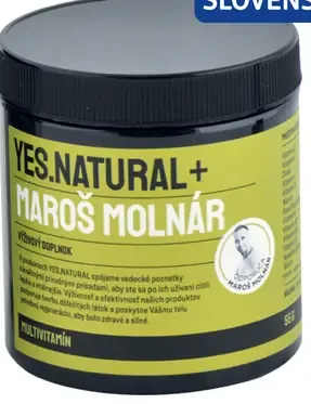 YES.NATURAL+ MULTIVITAMÍN kapsuly