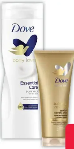 Dove body love telové mlieko