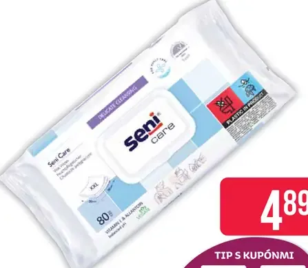 Seni Care vlhčené utierky