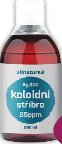 Allnature koloidné striebro