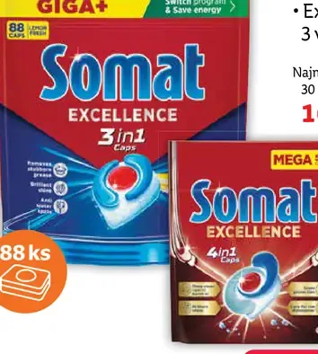 Somat Excellence tablety do umývačky riadu