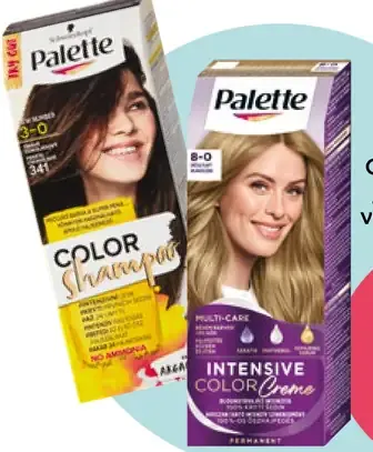 Schwarzkopf Palette Intensive Color Creme / Color Shampoo farba na vlasy