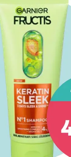 Garnier Fructis Keratin Sleek šampón