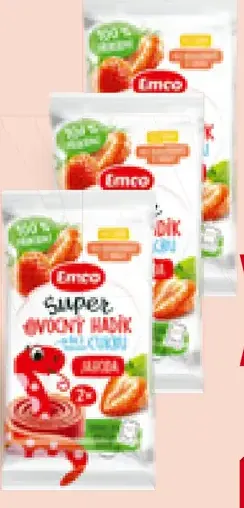 Emco super ovocný hadík rôzne druhy