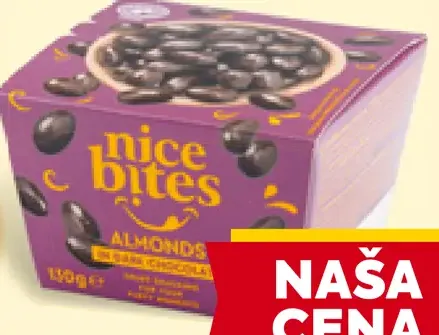 Nice bites mandle v horúcej čokoláde