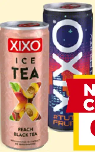 Xixo ľadový čaj Peach Black Tea plechovka