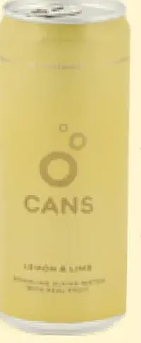 Cans pramenitá voda s ovocnou šťavou