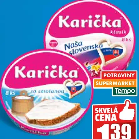 Karička smotanový syr