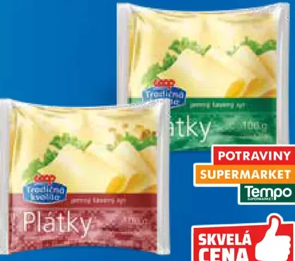 Tradičná kvalita Plátky jemný tavený syr