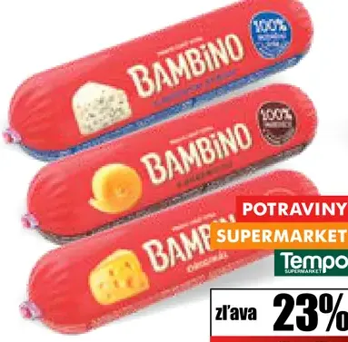 Bambino drievo 3 druhy