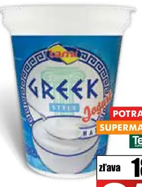 Greek style natur jogurt