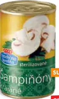 Tradičná kvalita Šampiňóny krájané