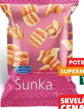 Tradičná kvalita Krekry so šunkovou príchuťou