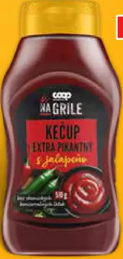 Na Grile kečup extra pikantný s jalapeño